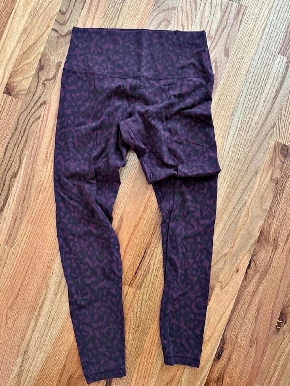 lululemon Align High-Rise Pant 28" Leggings Purple & Black